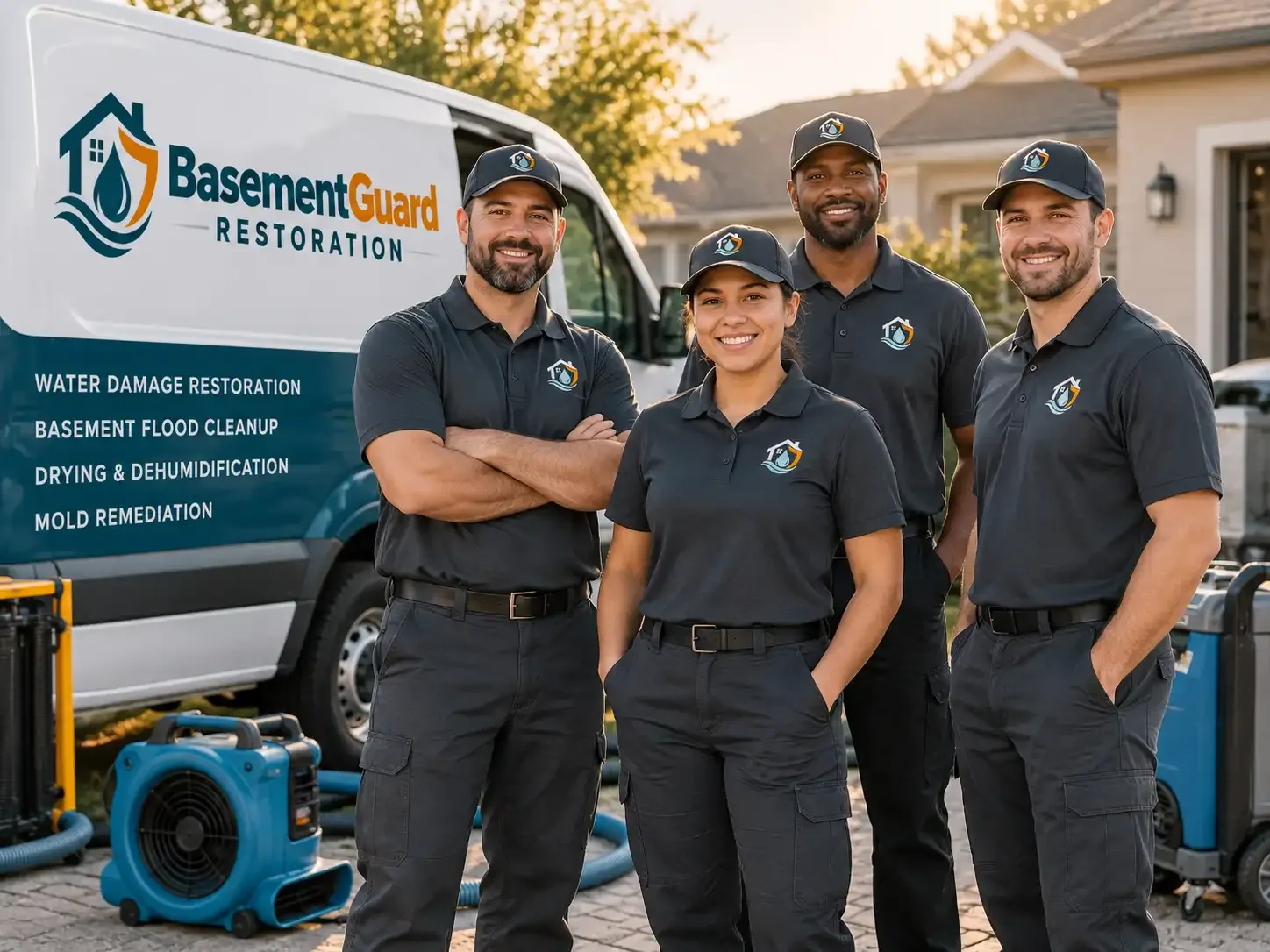 Basement Water Damage Restoration company in Admire, KS